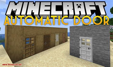 Image result for Minecraft Automatic Door Designs