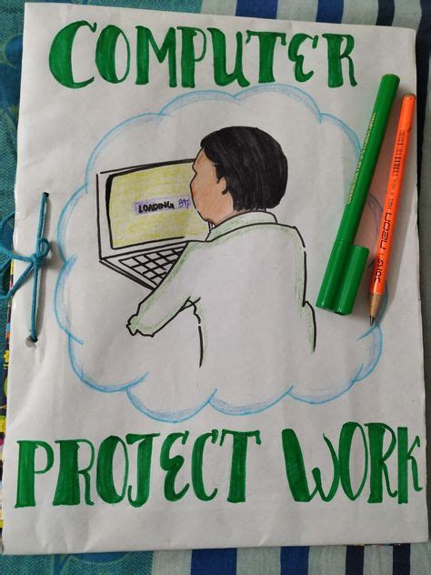 Image result for Class 10 Computer Project Title Page Design