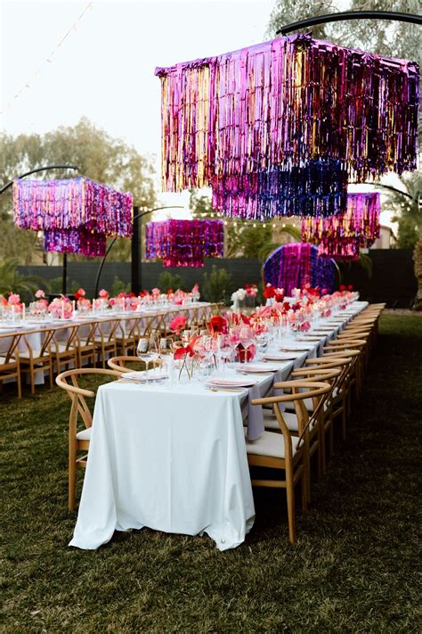 Colorful Wedding Reception Decor Ideas