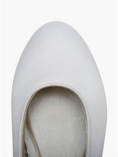 Rainbow Club Binx Bridesmaids' Shoes, Ivory