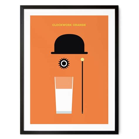 Poster Inspiriert vom Film "Clockwork Orange" - Gomes | wall-art.de