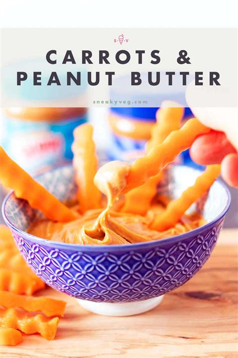 Peanut Butter On Carrots