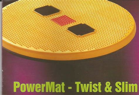 POWERMAT - TWIST & SILM - ACCUPRESSURE FOOT MASSAGER FOR ACCUPRESSURE ...