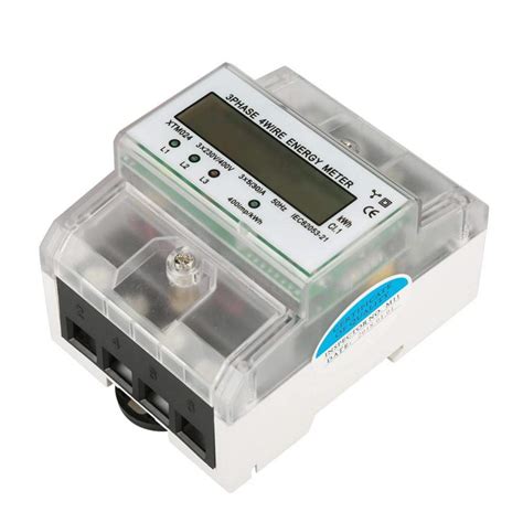 Buy High Precision 3 Phase Electric Meter DIN-Rail Electric Meter for ...
