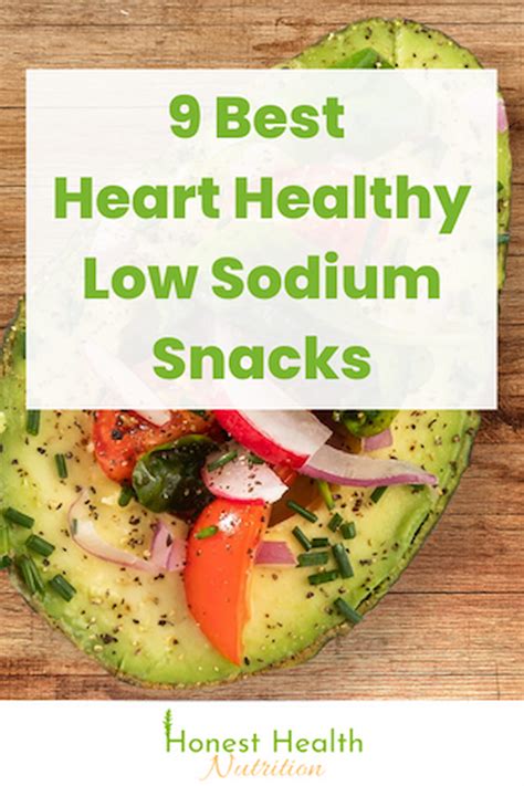 9 Best Heart Healthy Low Sodium Snacks - Honest Health Nutrition