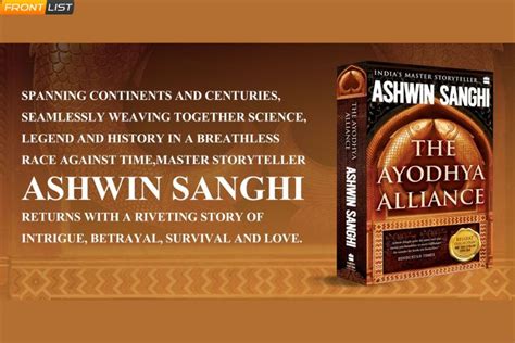 Ashwin Sanghi Returns with 'The Ayodhya Alliance' Thriller