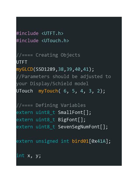 Image result for Arduino TFT Code