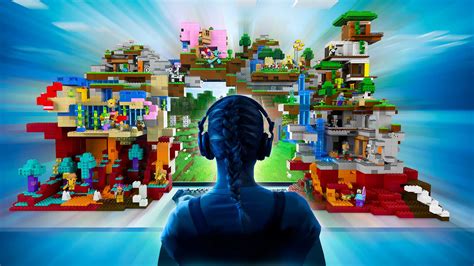 Image result for LEGO Minecraft Computer Game