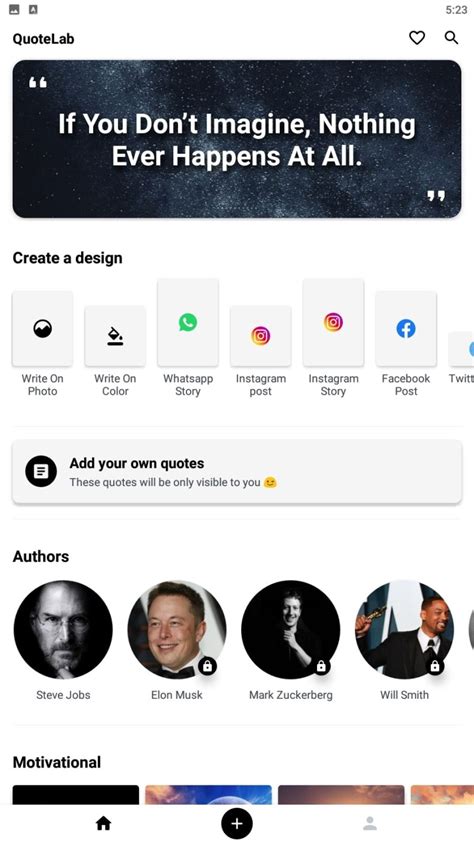 Image result for Quote Maker App Examples