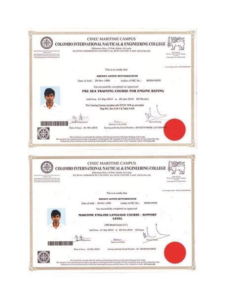 STCW Certificate | PDF
