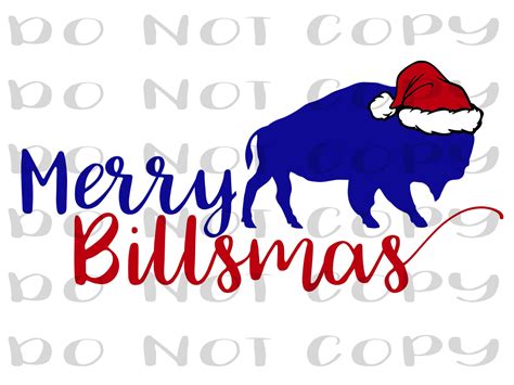 Merry Billsmas SVG Buffalo Christmas SVG Bills Christmas SVG - Etsy