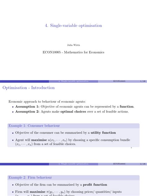 Optimisation Variable 的图像结果