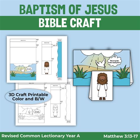 Jesus Baptized For Kids Moment For Children Baptism Of Jesus