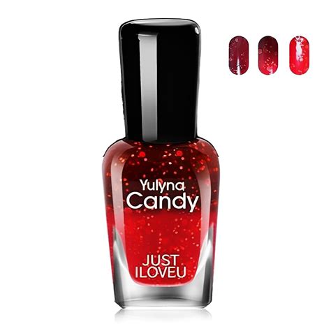 Buy Multibrite Color Changing Nail Polish Waterproof Shiny Thermal Gel ...