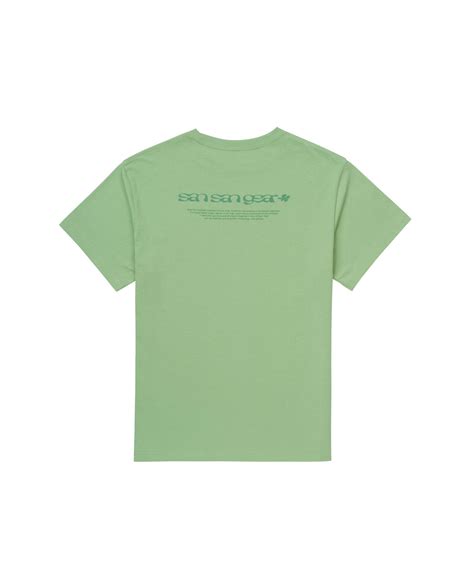 LOGO T-SHIRT [GREEN]_24SS - SAN SAN GEAR