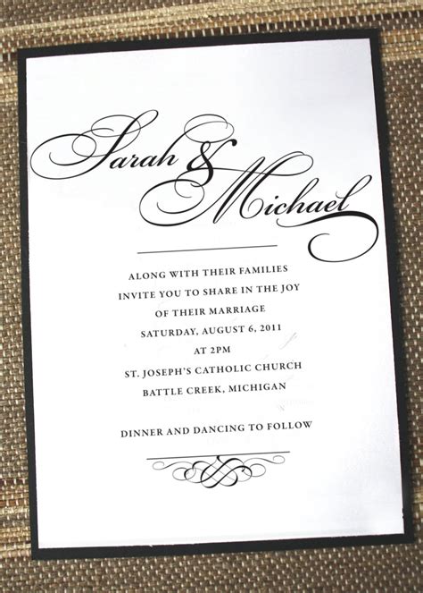 Wedding Invitation Wording Examples | Wallpaper Site