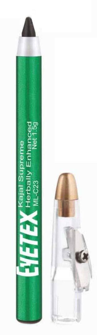 Buy Eyetex Kajal Supreme Herbally Enhanced, 1.5g Online at Low Prices ...