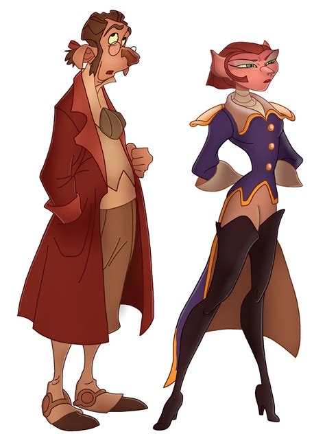 Treasure Planet: Dr Doppler and Captain Amelia by JustSomePainter11 on ...