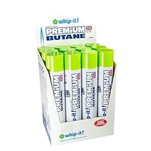 Whip-It! 420ml Whip-It Premium Butane Can (Pack of 12 Cans) : Amazon.in ...