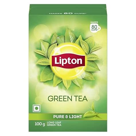 Lipton Pure And Light Green Tea, Powder, 100 Grams : Amazon.in: Grocery ...