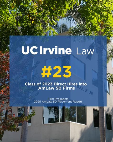 UC Irvine Law ranked in the top 25 for Class of 2023 hires into AmLaw ...