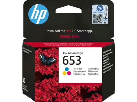 HP 653 Tri-color Original Ink Advantage Cartridge | HP® Africa