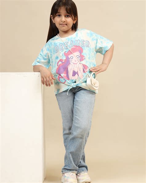 Disney Princess Mermaid Oversized Tshirt Girls – Kidsville