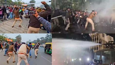 Water Cannons, Lathicharge On Students As BPSC Re-Exam Protests ...