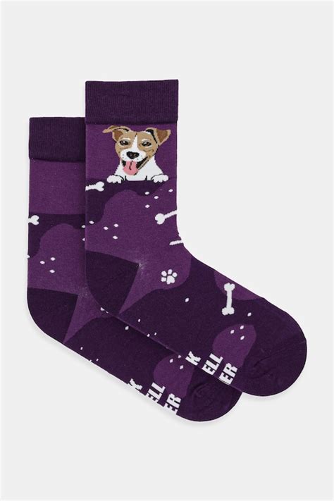 Skarpetki bawełniane damskie z okazji Dnia Psa - MEDICINE