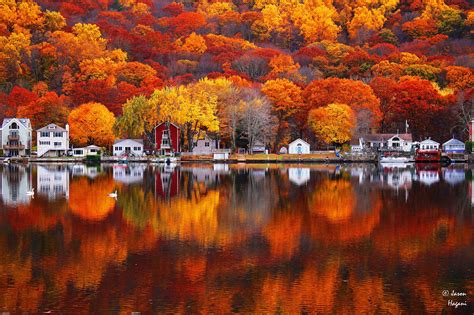 Autumn Reflections - Connecticut | Reflection photos, Fall foliage, New ...