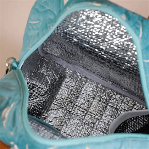 Insulated Tiffin Bag Light Blue Online - Premium Lunch Bag | Nestasia