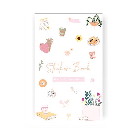 Say It With A Sticker - Sticker Book | Confetti Paper Studio