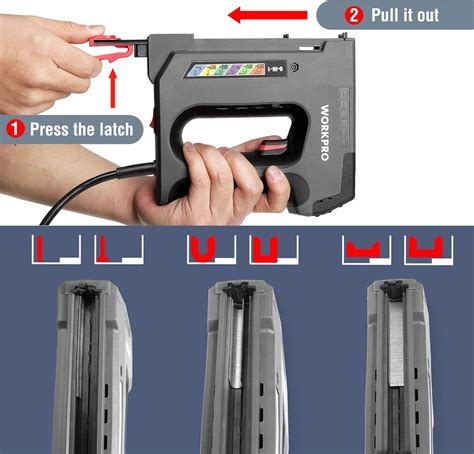 WORKPRO 6 in 1 Corded Staple Gun and Brad Nailer for India | Ubuy