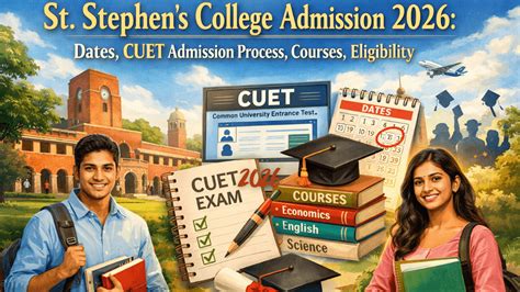 St. Stephen’s College Admission 2026:Dates,CUET Admission Process ...