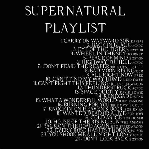 Lindsey Trout: Supernatural Playlist