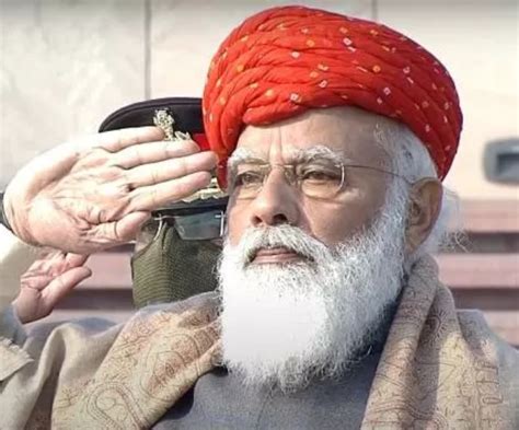 PM Modi Republic Day Looks | Brahmakamal Cap & Halari Turban