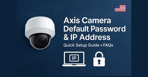 Image result for Axis IP Camera Username Password