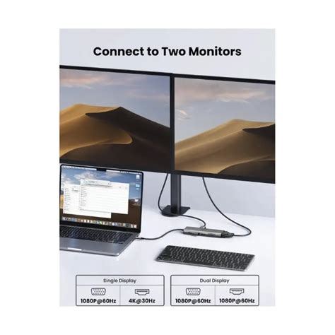 Ugreen 11-in-1 USB-C Docking Station with 4K@60Hz HDMI 100W PD – tpstech.in