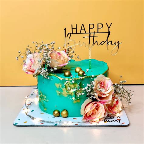 Green Floral – cakeitaway