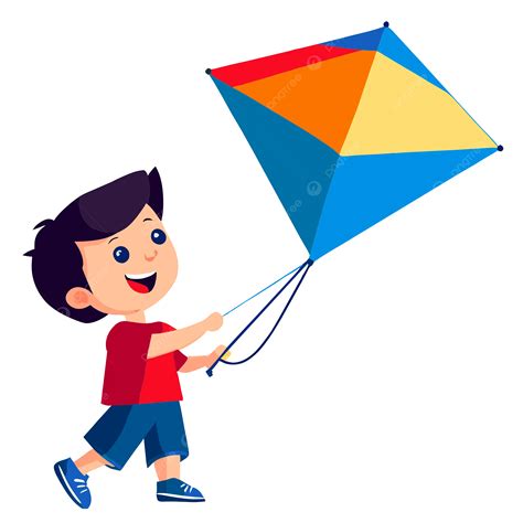 Boy Flying Kite, Flying Kite, Fly A Kite, Kite PNG Transparent Image ...