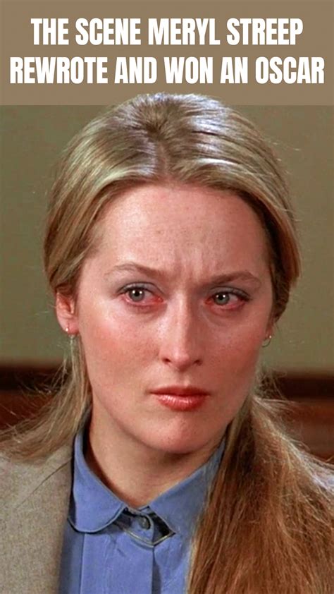 How Meryl Streep Rewrote Kramer vs. Kramer