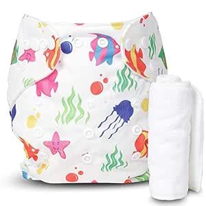 Buy PEUBUD ® (Set of 1) Premium Washable Cloth Diaper for Babies ...