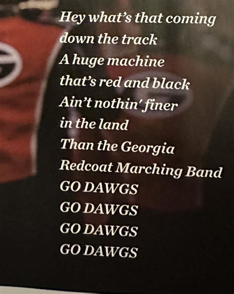 The Official Chant : r/georgiabulldogs
