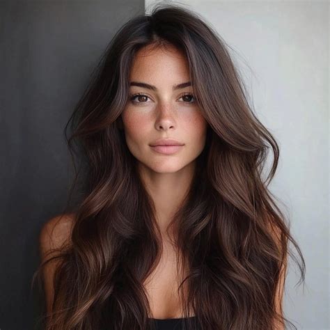 16 Alluring Long Brown Hairstyles and Haircuts - Hair Guru