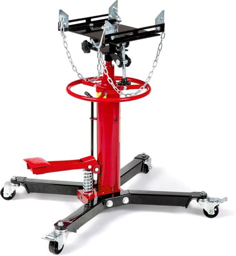 "TUFFIOM 1/2-Ton Hydraulic Transmission Jack, 2-Stage High Lift, 34 ...