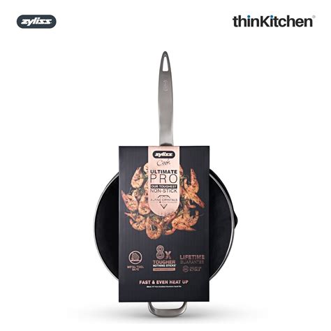 Buy Zyliss Ultimate Pro 28cm Saute Pan With Lid And Spout Online at ...