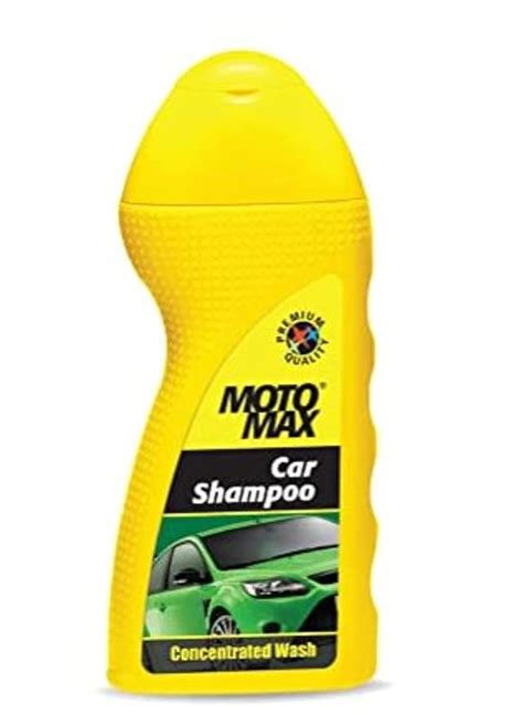 Motomax Car & Bike Shampoo 100 ml Concentrate Liquid | Removes Tough ...