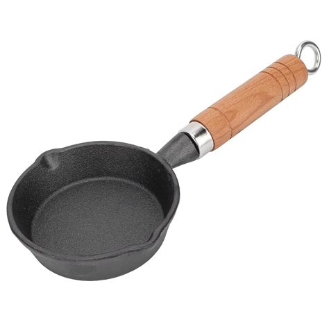 Iswayan Cast Iron Small Tadka Pan 4 Inch, 500g | Induction, Stove ...