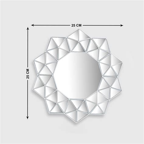 Buy Corvus Set of 3 Decorative Clocks and Mirror Set from Home Centre ...