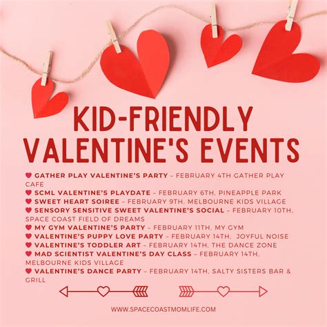 Kid-Friendly Valentine’s Day Events in Brevard County - Space Coast Mom ...